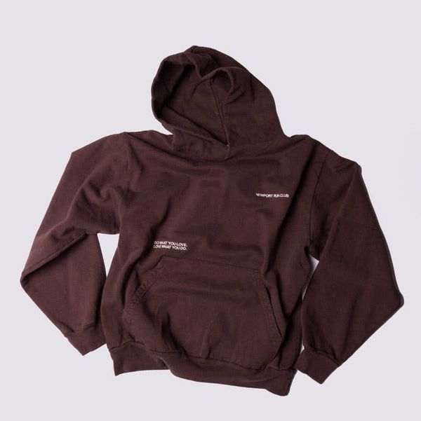 Love What You Do - Brown Hoodie